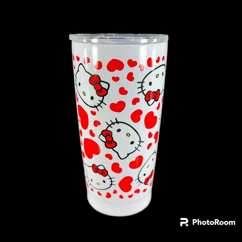 New! Hello kitty Valentines tumbler